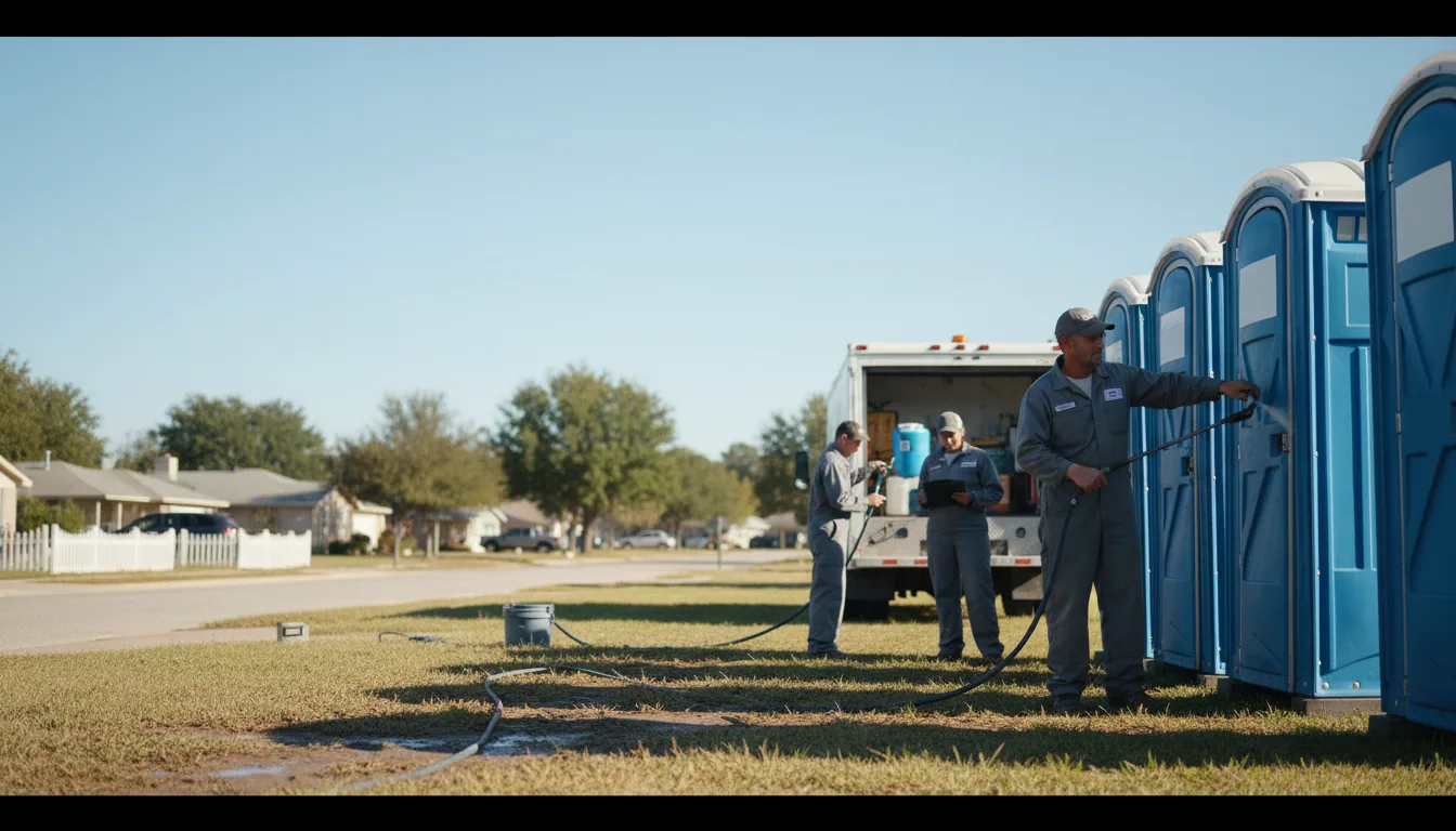 Long-Term Portable Toilet Rental in Venedocia, OH near me